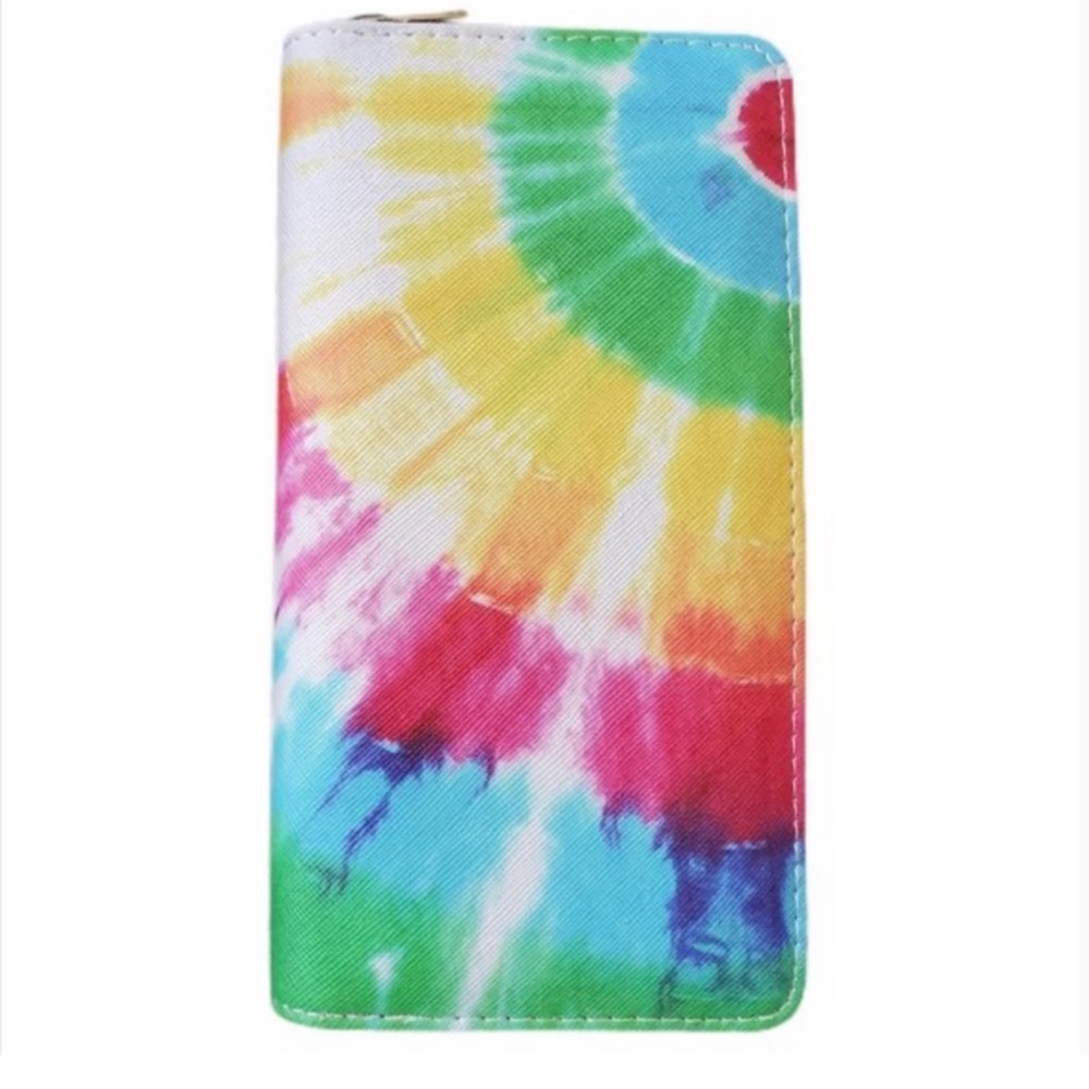 Colorful Tie-Dye Wallet